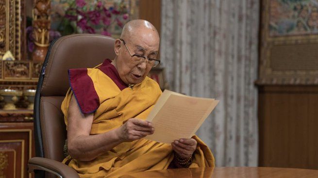 El Dalai Lama, en una foto publicada en su cuenta de X el 2 de julio.