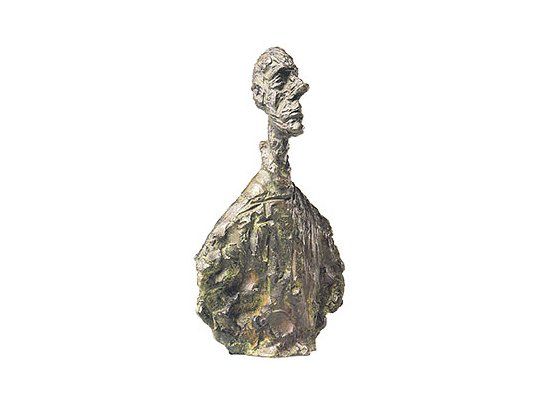 El busto deDiego -elhermano,colaborador yuno de losprincipalesmodelos deAlbertoGiacometti-,que subastaráSotheby’s el19 de juniocon unaestimación deu$s 3millones.