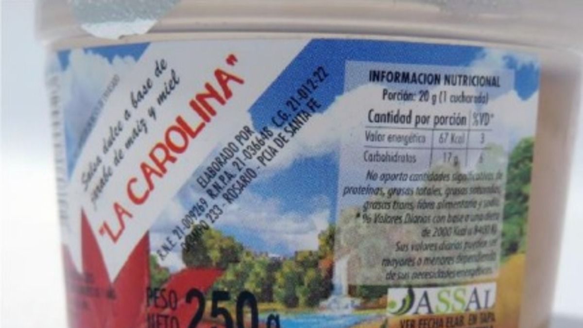 ANMAT prohibited the sale of two brands of honey and another of cheese due to health risks