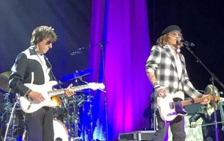 Johnny Depp lanzará un disco junto a Jeff Beck, así lo confirmó el guitarrista