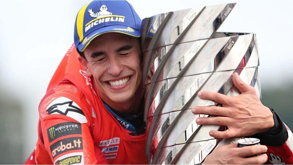 Marc Márquez won the MotoGP championship for the seventh time