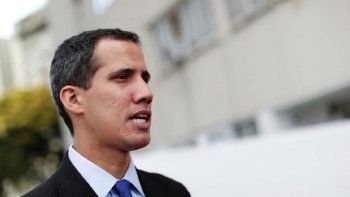 El l&iacute;der opositor Juan Guaid&oacute;.