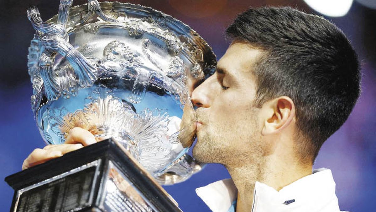 Djokovic, King of Australia Djokovic, King of Australia