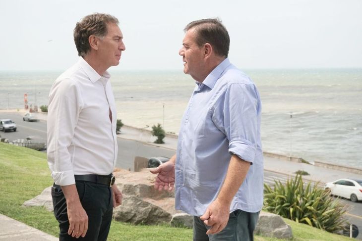 Guillermo Montenegro y Diego Santilli, dos de los artífices de la alianza PRO-LLA. Guillermo Montenegro y Diego Santilli, dos de los artífices de la alianza PRO-LLA.