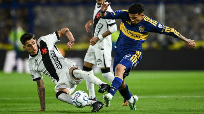 Vasco Da Gama contra Boca, por la vuelta de las semifinales de la Copa Sudamericana.