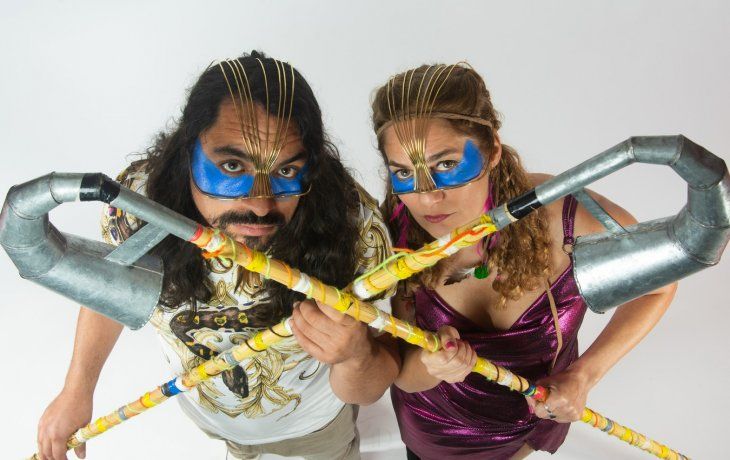 La banda de folclore electrónico Banda y Agua se presentará el 14 de junio en el bar Rey de Copas.