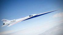 La NASA planea volar el X-59 sobre varias zonas pobladas para recopilar datos sobre cómo la gente percibe el sonido que produce.