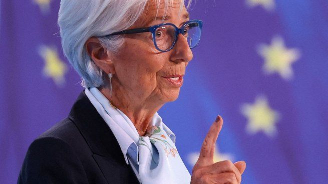 La presidenta del Banco Central Europeo, Christine Lagarde.