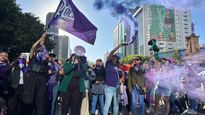 Nueva marcha del 25N en CDMX.