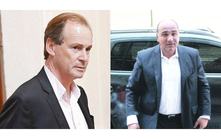 Gustavo Bordet y Juan Manzur.