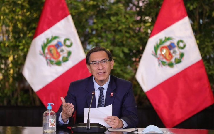 El presidente de Per&uacute;, Mart&iacute;n Vizcarra