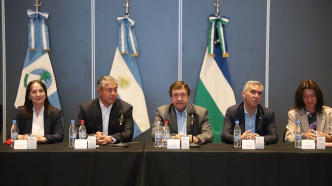 Rolando Figueroa y Alberto Weretilneck se reunieron en Neuquén.