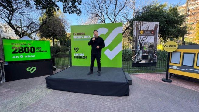 La iniciativa de Santoro se basa en recursos impositivos existentes y en la utilización de bonos verdes.