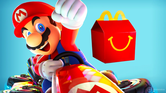 Mario Kat regresa a McDonalds México con 10 juguetes.