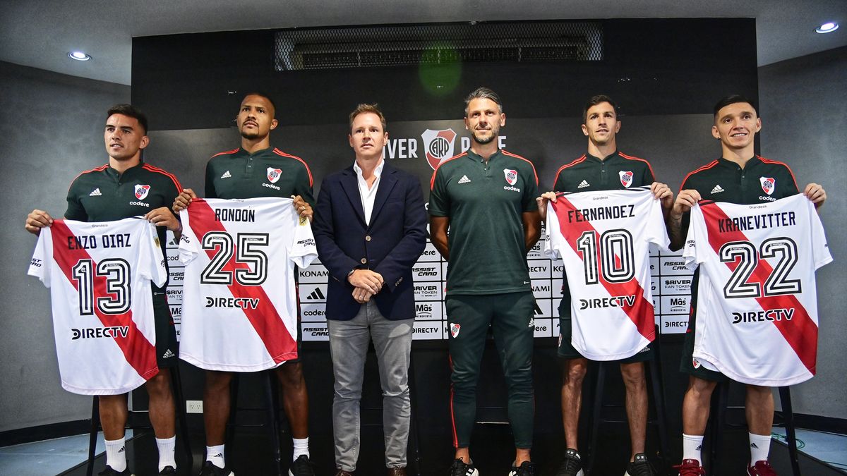 Tension in River: Brito spoke of the rumors of a crisis between Demichelis and the squad