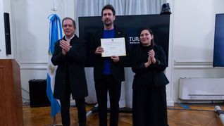 Santiago Mitre, distinguido por la Legislatura porteña.
