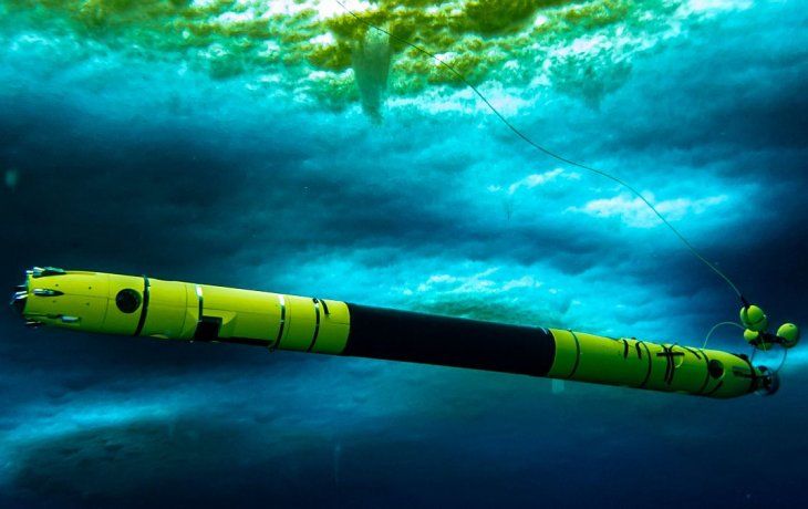 El robot Icefin se desliza por uno de los lugares m&aacute;s inaccesibles de la Ant&aacute;rtida.
