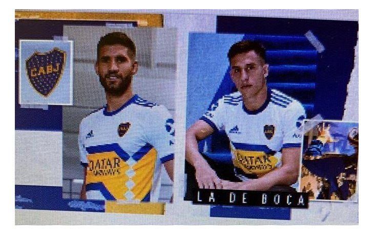 La nueva camsieta suplente de Boca.