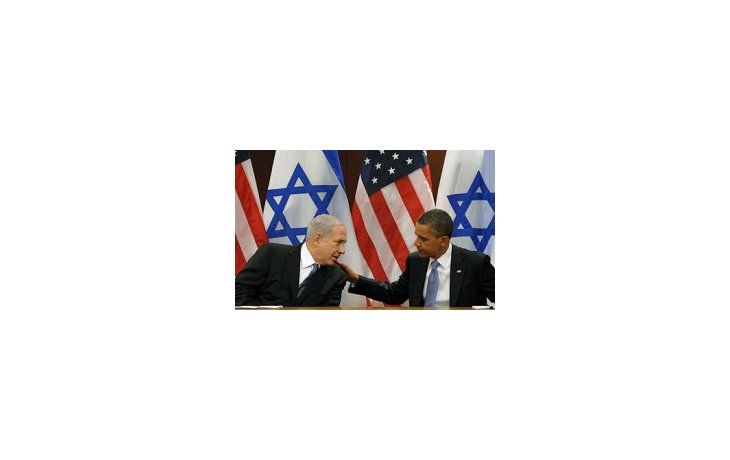 Benjamin Netanyahu junto a Barack Obama.