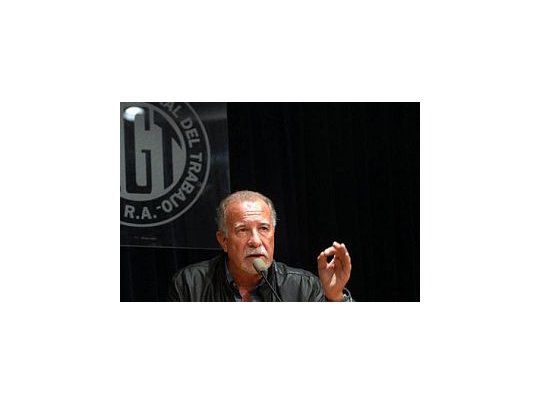 El secretario general del sindicato de Canillitas, Omar Plaini.