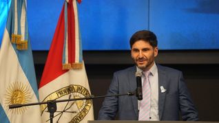 Maximiliano Pullaro, gobernador de Santa Fe. Maximiliano Pullaro, gobernador de Santa Fe.