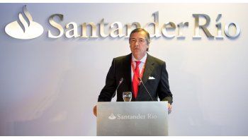 Enrique Cristofani, presidente de Santander Río Argentina.