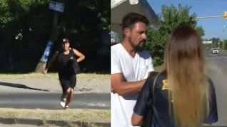 Delincuentes asaltaron un colectivo en La Matanza durante un programa en vivo.