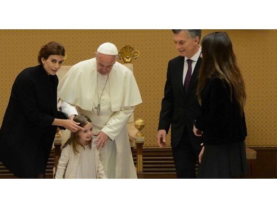 El cuestionario de Antonia que despertó las risas del Papa