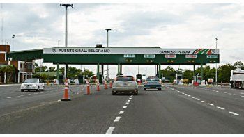 Sin freno. Cruzar el puente interprovincial Corrientes-Chaco cuesta más caro desde ayer, y un 100% más que hace un año.