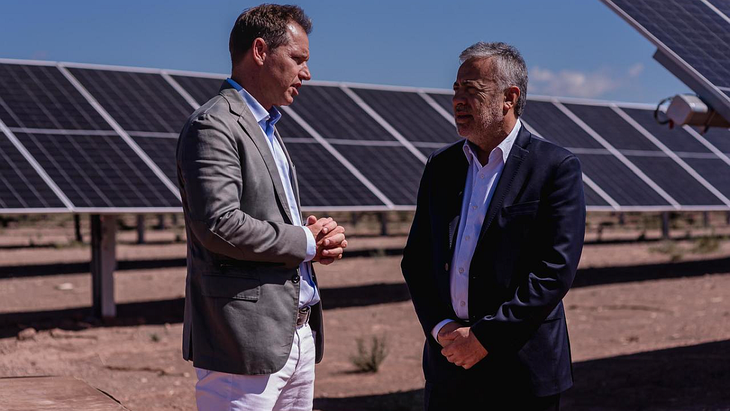 Jorge Brito, accionista de Genneia, se mostró 