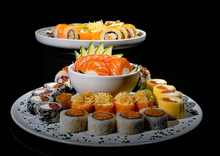 Sushiclub es famoso por su sushi de calidad. Sushiclub es famoso por su sushi de calidad.