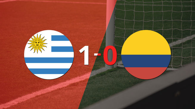 Uruguay aprovechó su localía y venció a Colombia