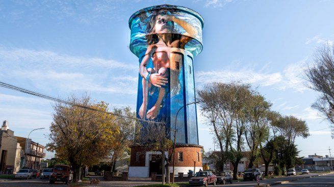 La obra de Martín Ron en Miramar.&nbsp;