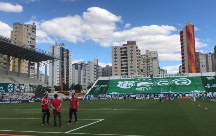 En el inicio del Brasileirao, se suspendió Goiás-San Pablo por diez casos de coronavirus en el local.&nbsp;
