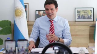 Cristian Cardozo, intendente del partido de La Costa.&nbsp;