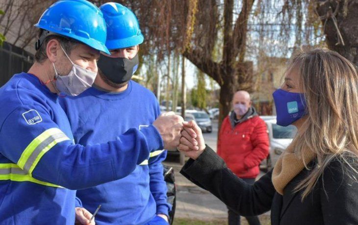 Se inauguró importante&nbsp; obra de AySA en Sarandí&nbsp;