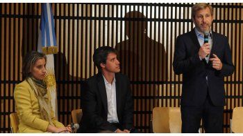 El ministro Frigerio encabezó el acto de presentación en el CCK.