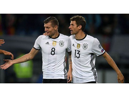 Kroos y Müller, los goleador de Alemania.