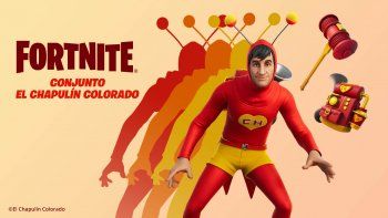 El Chapulín Colorado llega al popular juego Fortnite.