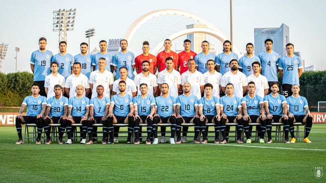 La selección de Uruguay.