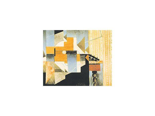 «La guitarra sobre la tabla» de Juan Gris, adquirida en 1988 en 1,87 millón de dólares porFundación Telefónica (que ahora la exhibe en Bellas Artes), y hoy valorada en 16 millones.