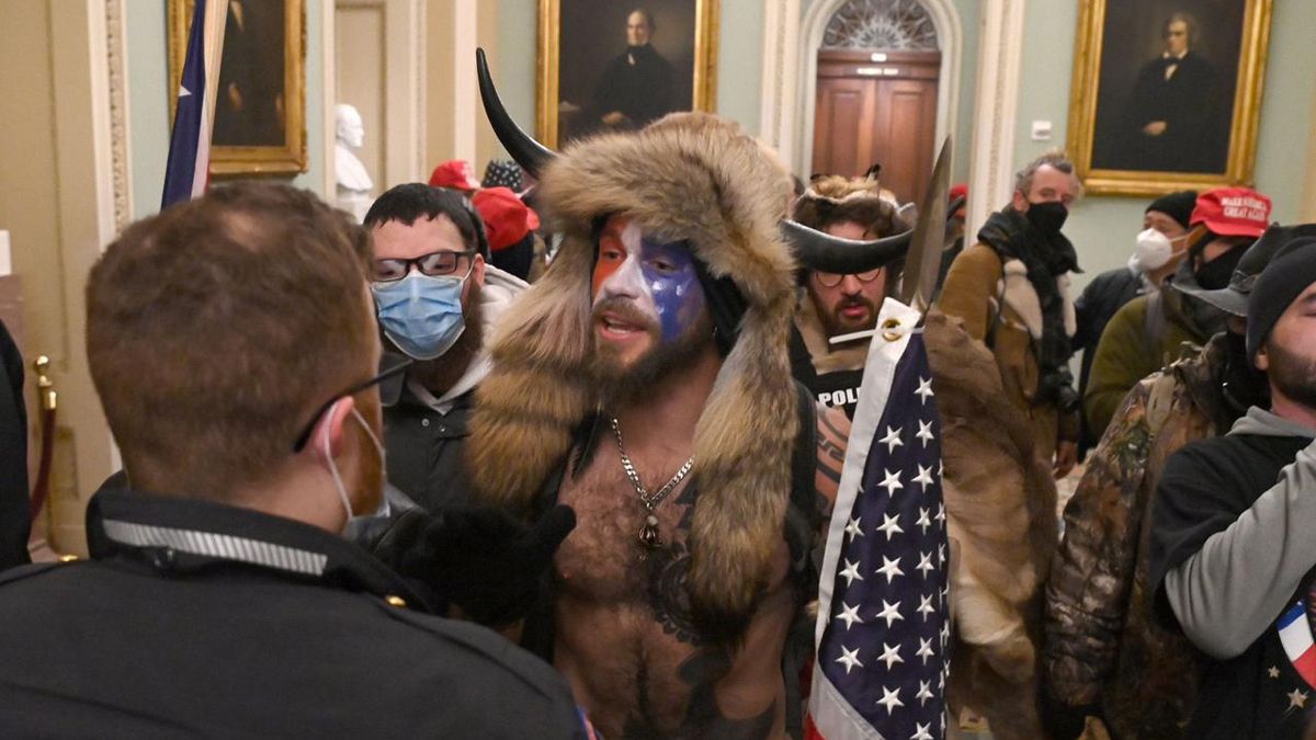 the man with the horns sentenced to 41 months in prison