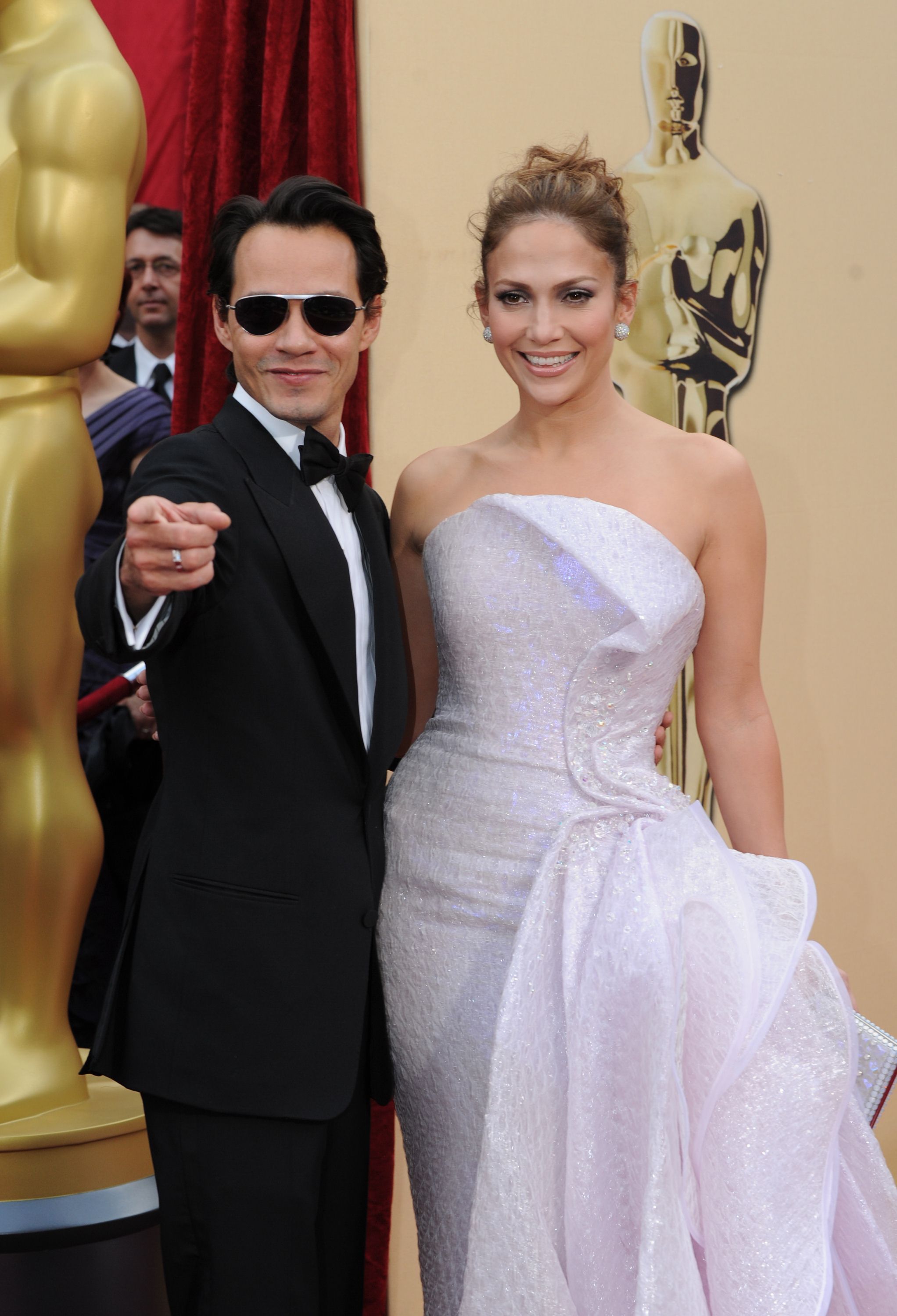 Jennifer Lopez y Marc Anthony.