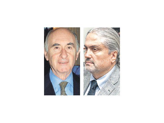 Fernando de la Rúa y Alberto Flamarique