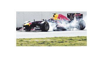 El Red Bull de Mark Webber fue el más rápido en el primer día de entrenamientos en el autódromo de Montmeló.