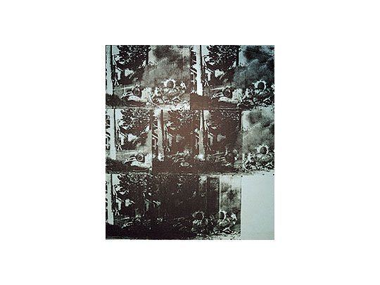 Choque de automóvil verde» de Andy Warhol se vendió alprecio récord para el artista de u$s 71.7 millones de dólaresen Christie’s.