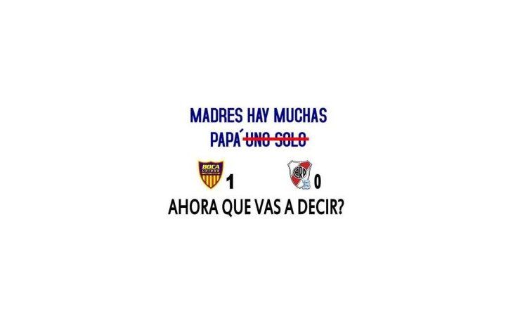 Lo de siempre. Boca Juniors disfruta de su presente y del de su clásico rival.