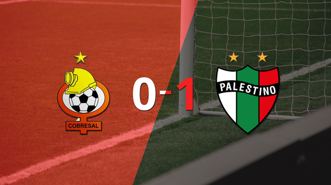 Palestino venció 1-0 a Cobresal y clasificó a Fase de Grupos