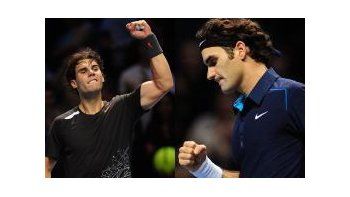Grandes. Nadal y Federer impusieron sus juegos y ganaron en la primera fecha del Masters de Londres.