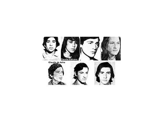 Los jóvenes desaparecidos en La noche de los Lápices